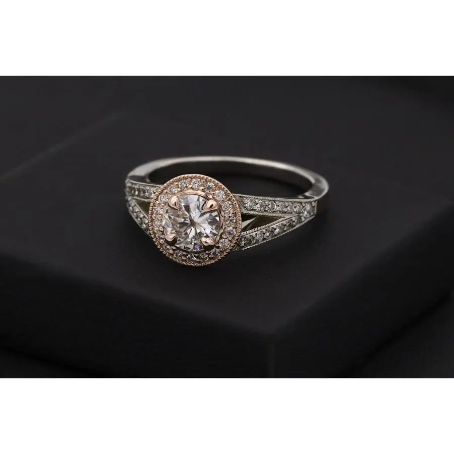 18k Gold Fill Pave Stacking Ring - Micro CZ Nickel-Free Tarnish Resistant
