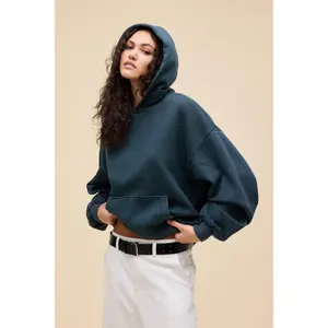 Solid Oversized Hoodie