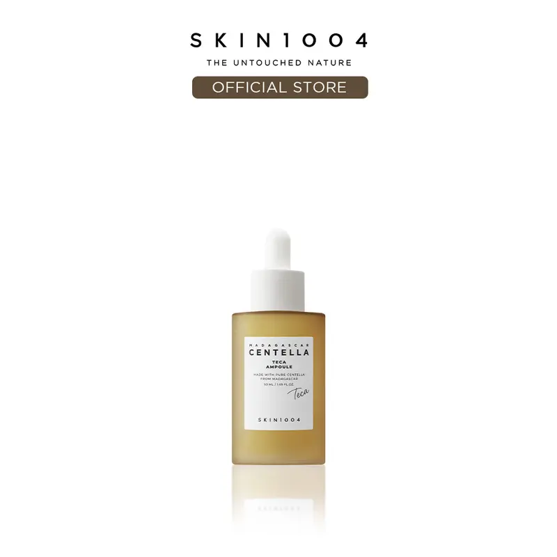 [SKIN1004 Official Shop] SKIN1004 Madagascar Centella Teca Ampoule (50ml) -  High-Purity Centella TECA Serum for Fine Line Appearance & Stressed Skin Support for Sensitive Skin