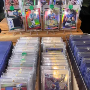 5 Top Loaders- NBA/NFL (Pick Your Chaser) Cards All Displayed