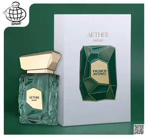 FRENCH AVENUE AETHER Unisex 100ML EDP Spray - Musk & Cedar Blend, Mandarin Orange, Violet, Bergamot Notes, Citrus Fruity Floral Fruit-Based Multi-Scented Floral Unisex Fragrance