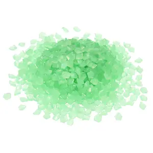 Unique Bargains 8000pcs Glow Rocks 3-5mm Glow Pebbles Decoration in the Dark Luminous Stones Decor DIY Decorative Light Green for Garden, Potted Plant, Fish Tank