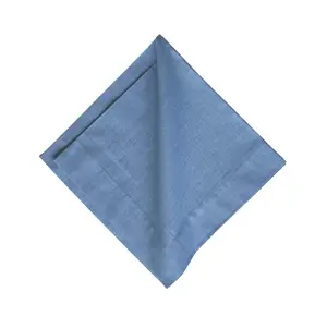 Solid Denim Cotton Napkin