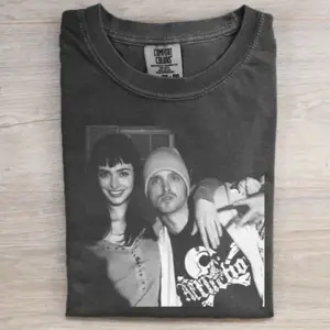 Vintage Jesse Pinkman and Jane Margolis 90s Graphic Tee Comfort colors, Breaking Bad Movie Shirt, Funny Graphic Tee