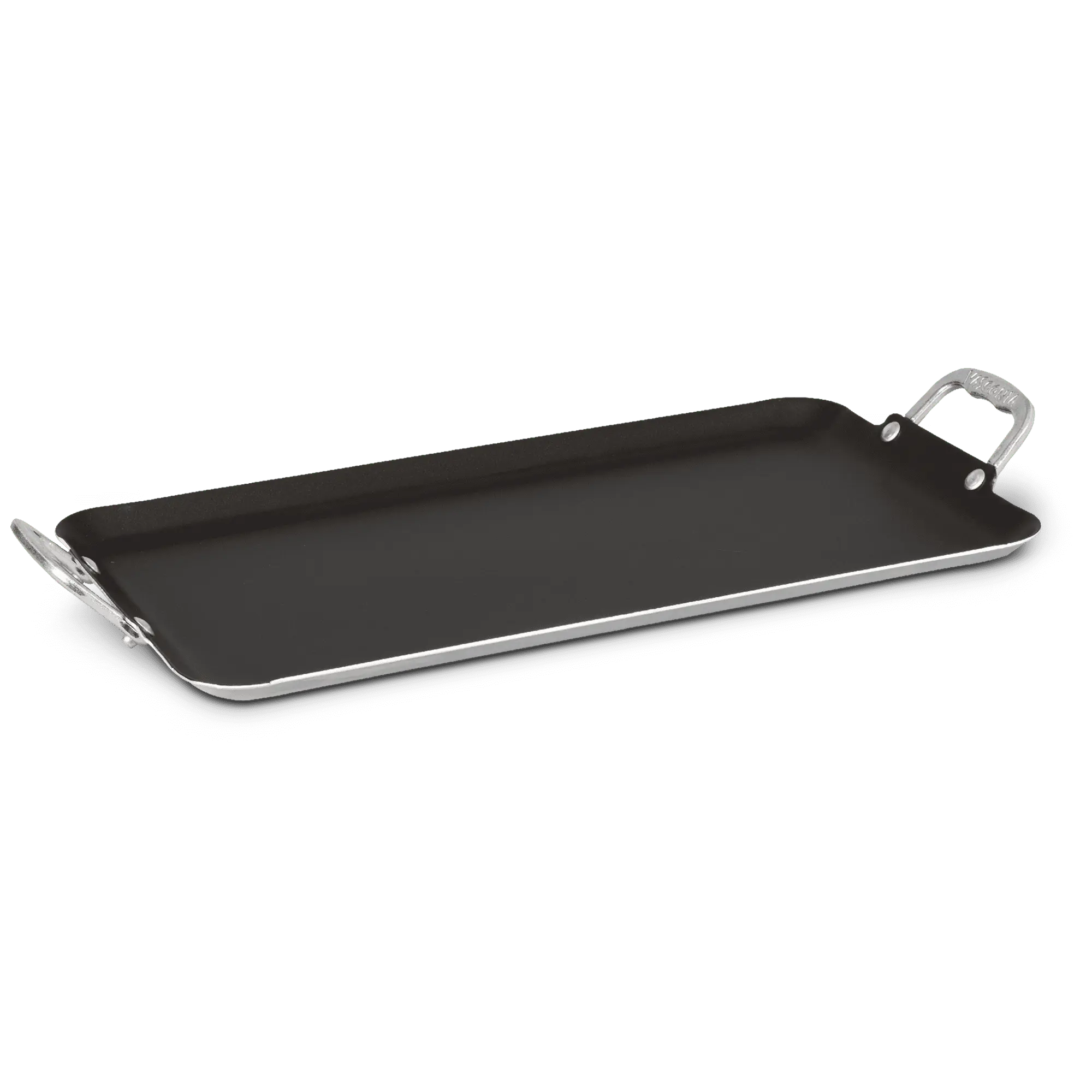 Vasconia 20" Double Burner Non-Stick Griddle, Oven Safe, Dishwasher Safe