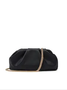 Women's Elegant Soft Pleated Clutch Bag, Detachable Chain Strap, Perfect for Parties and Events, All Seasons Fashion Accessory