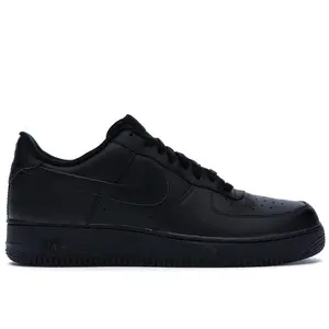 Nike Men's Air Force 1 Low '07 Black Basketball Shoes, from StockX