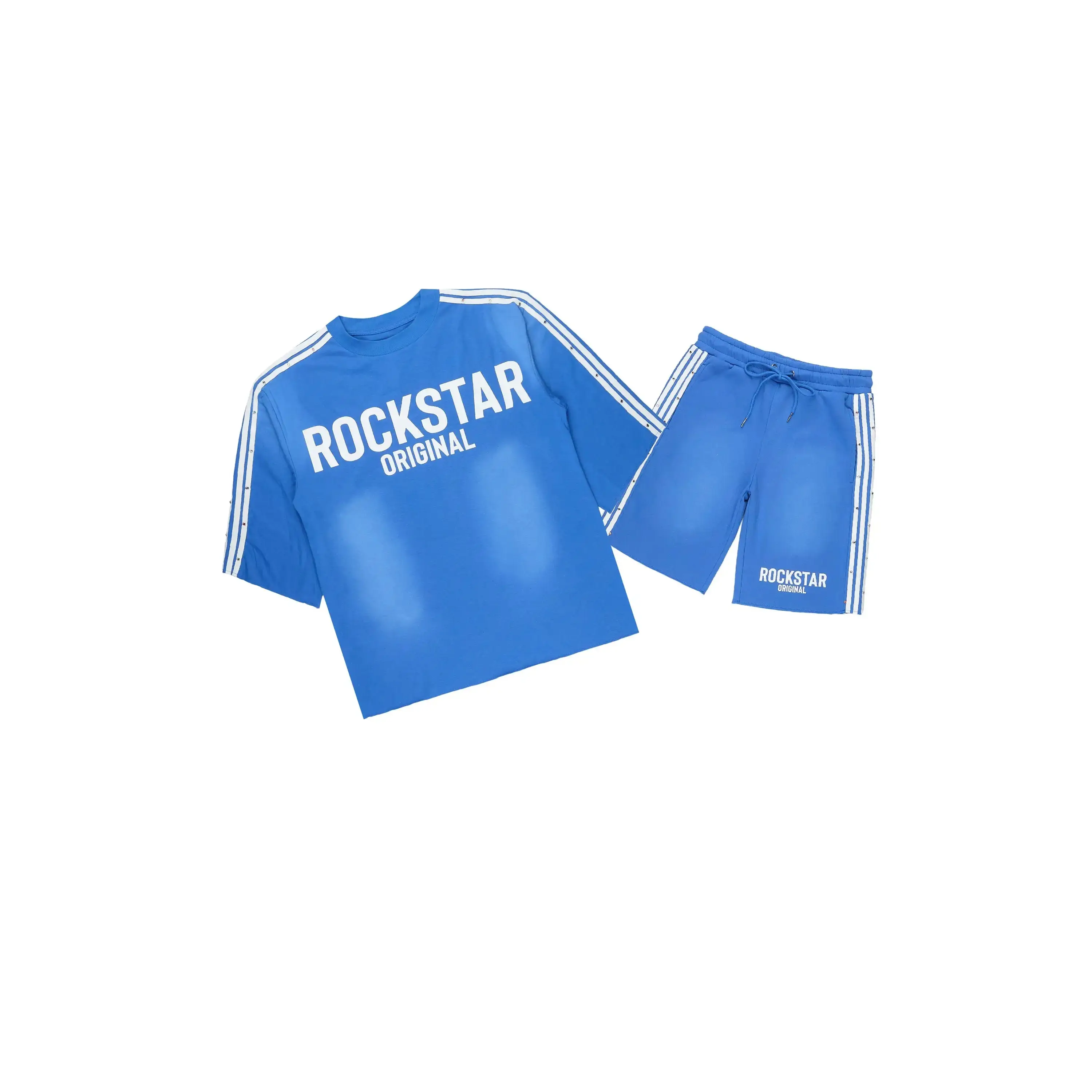 Gulis Royal Rhinestone T-Shirt Short Set