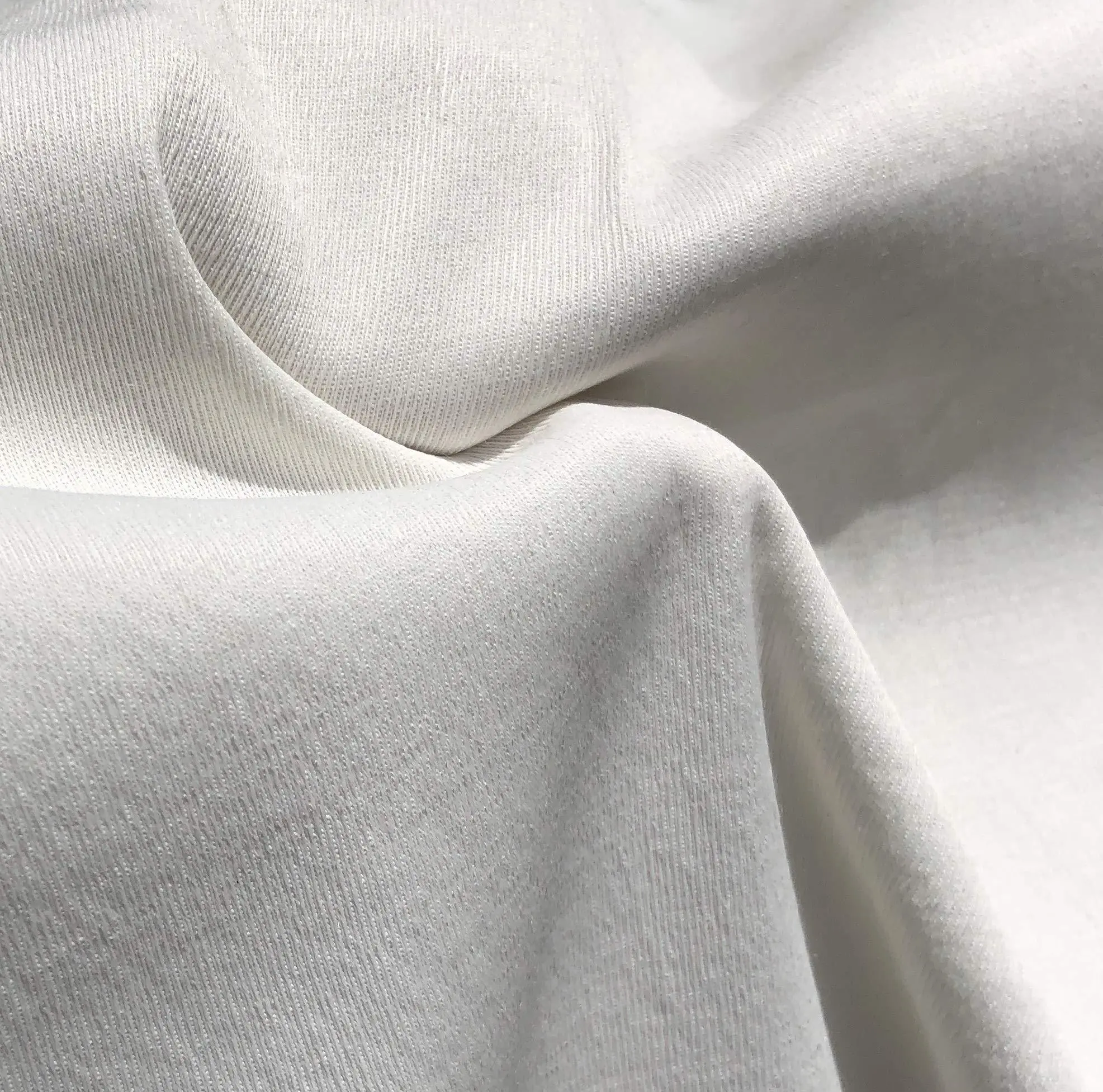 58" PFD Cotton Rayon Spandex Stretch Twill White 7.5 OZ Apparel Woven Fabric by The Yard