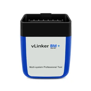 Vgate vLinker BM+ OBD2 Scanner Bluetooth 4.0 for BMW Mini BimmerCode, iOS Android Car Diagnostic Code Reader