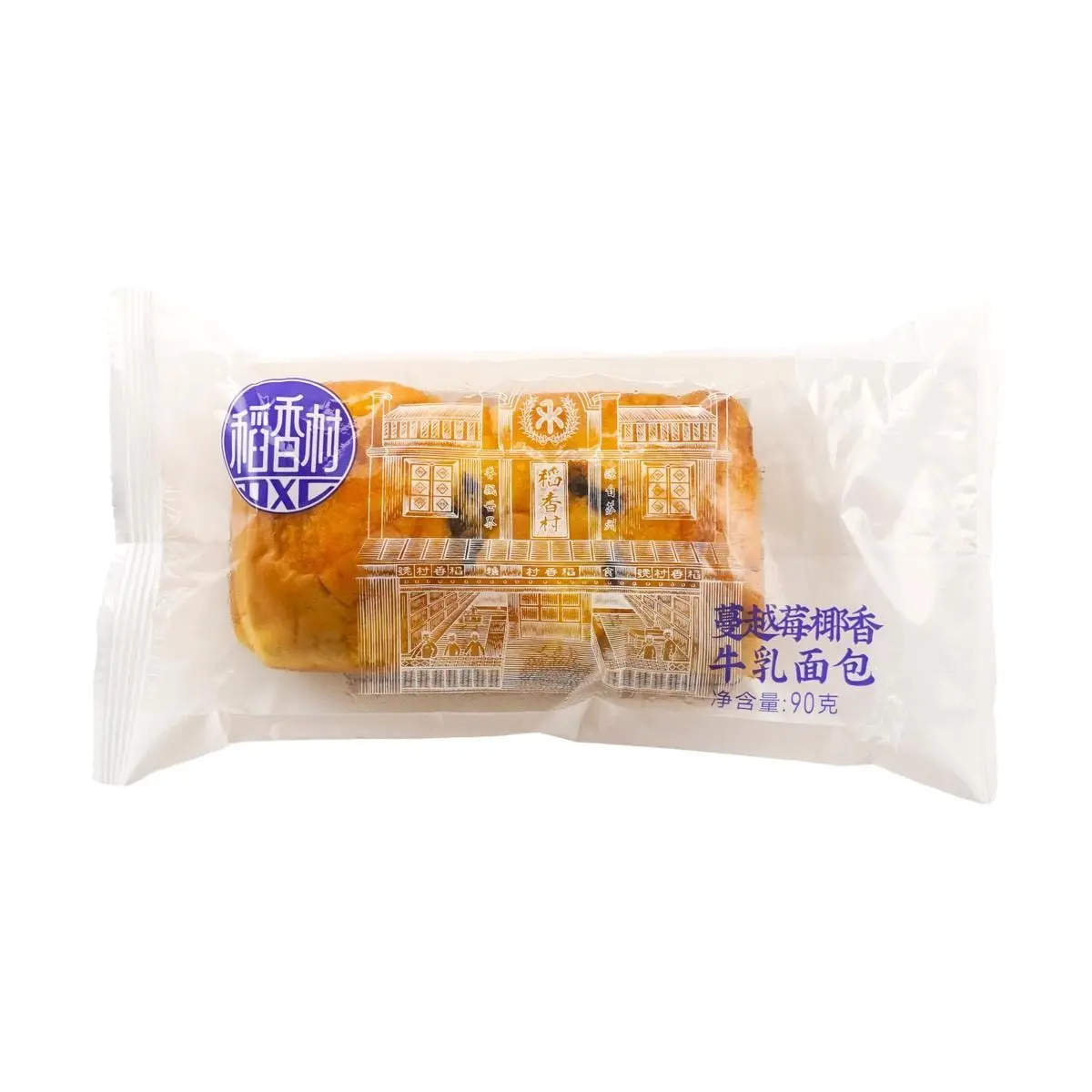 Dao Xiang Cun Cranberry Coconut Milk Bread,3.17 oz