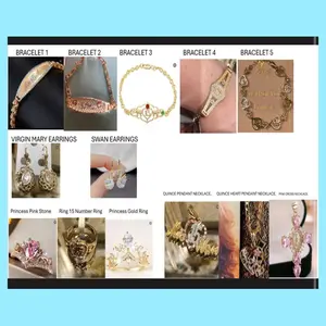 Quinceanera Build Your Bundle Jewelry Set 5 Pieces