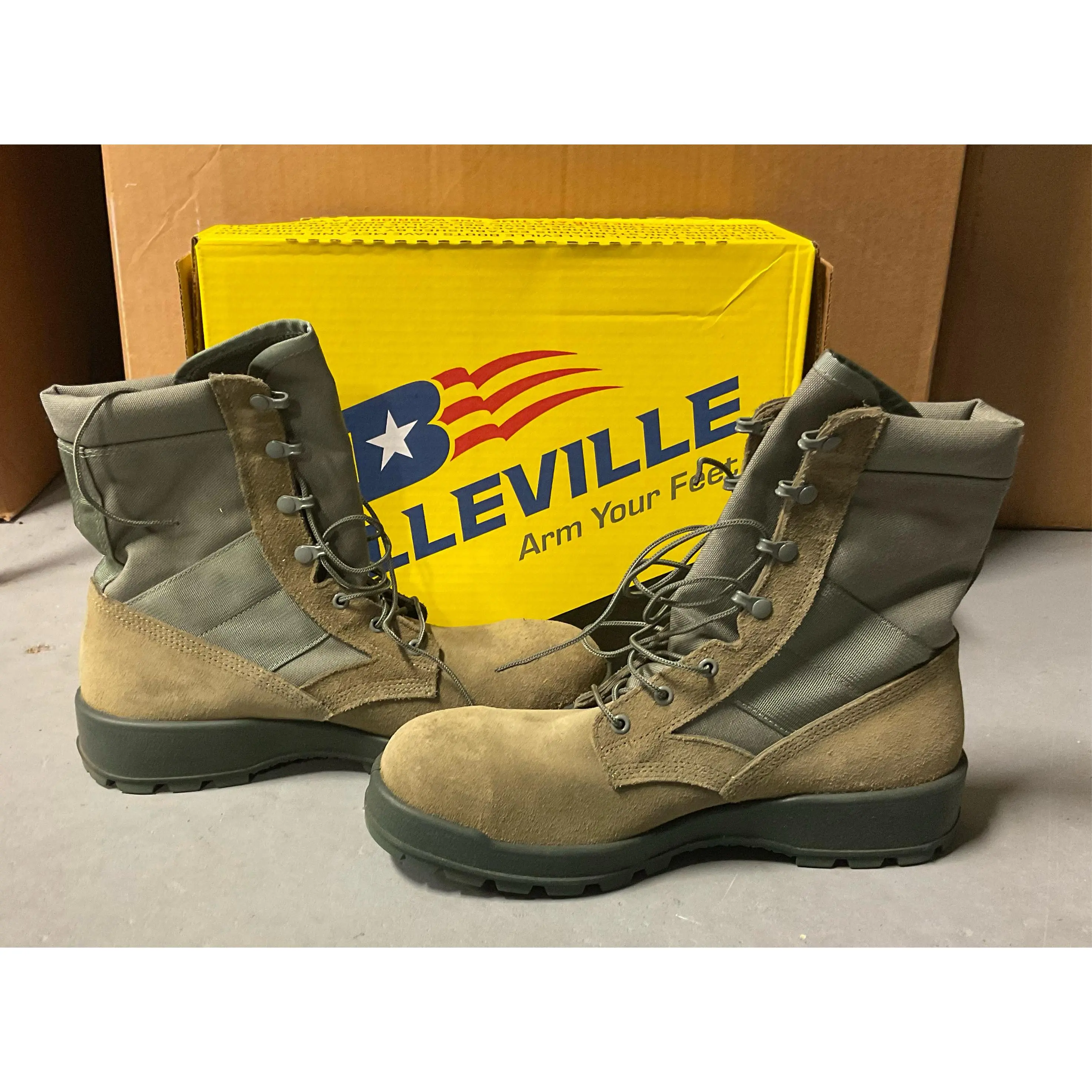 Belleville USAF Steel Toe Hot Weather Boots-New Belleville USAF Steel Toe Hot Weather Boots-New