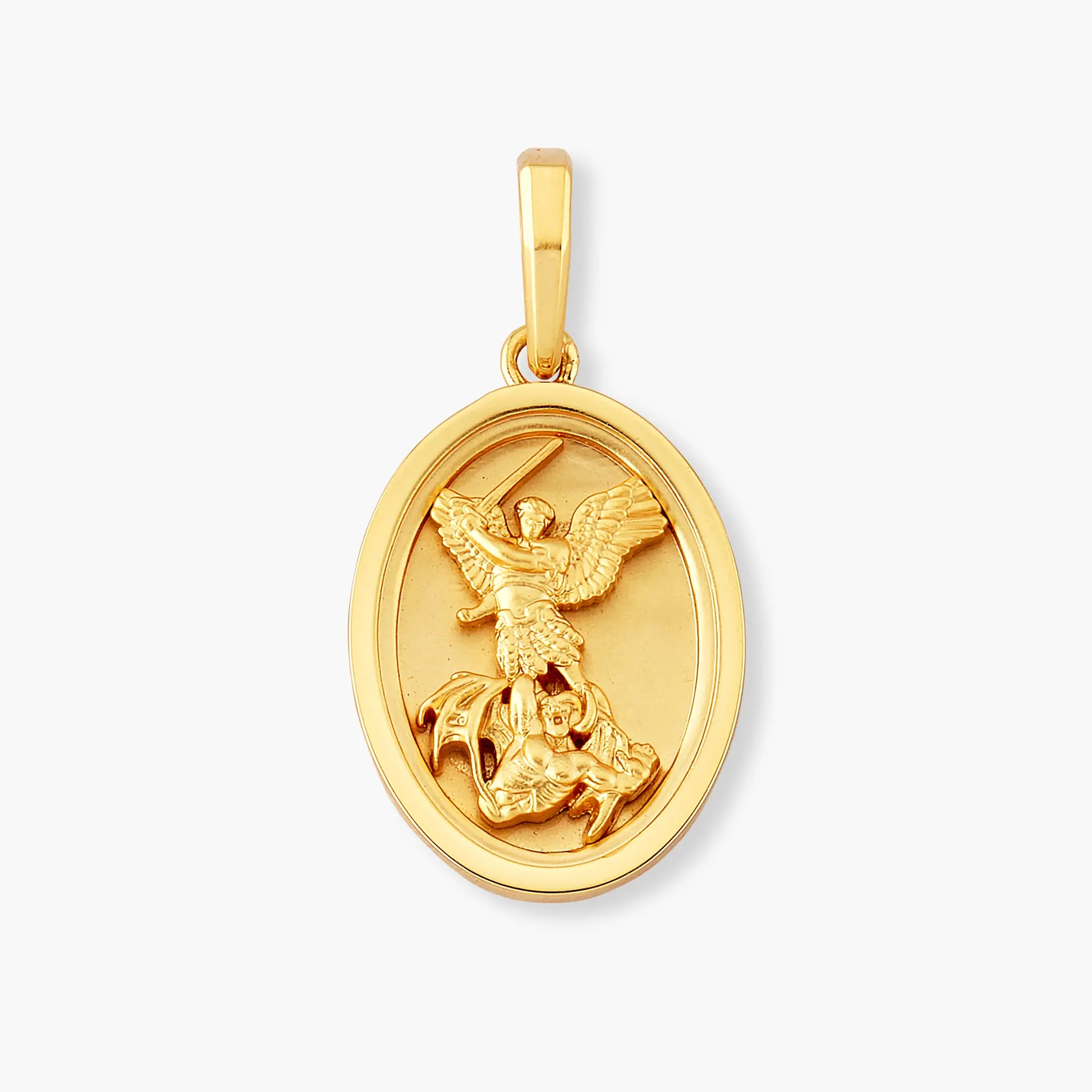 JAXXON St. Michael Pendant Gold