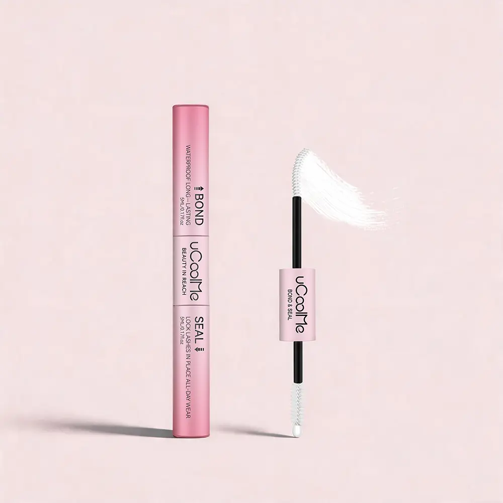 uCoolMe Lashes [Black Glue]  [White Glue]  2In1 Bond & Seal Waterproof Glue For Lashes Cluster Strong Hold For Beginner Friend Makeup Glue Hold For Beginner Friend Makeup Glue #tiktokshopbacktoschool