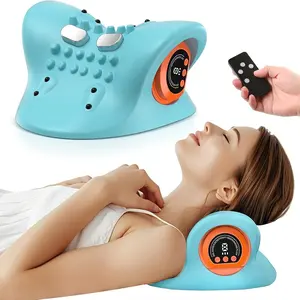 Portable 3-In-1 Massager with Heating Function, Adjustable Strength Neck & Shoulder Relaxer, Home Office Use, USB Rechargeable Massagers, Relaxation Aid
