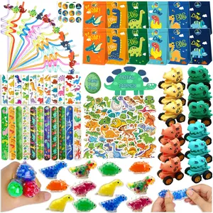 140Pcs Dinosaur Party Favor Gifts, Dinosaur Birthday Party Decorations,Dinosaur Supplie for Kids Toys School Classroom Student Prizes, Treasure Box Pinata Goodie Bag Stuffers,Boy Girl Birthday Supplies Treat Gift,Supplies for Classroom Prizes, Goody Bags