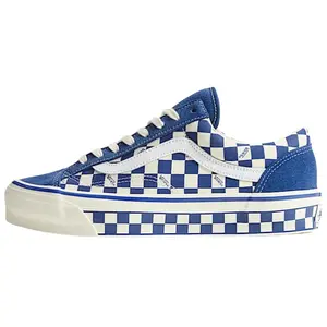 Vans Old Skool Low-Top Skate Shoes for Men and Women in Blue and White, Featuring Lightweight Comfort and Durable Design Trending Shoes, House White Official Shoes to Get / Maison Mihara