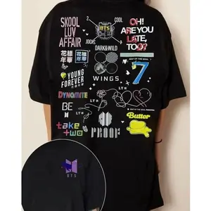 Bangtan Tour 2026 Graphic T-Shirt, K-Pop Concert Fan Tee, Bangtan Boys World Tour Shirt, Unisex Streetwear Merch Top 0HG F4B