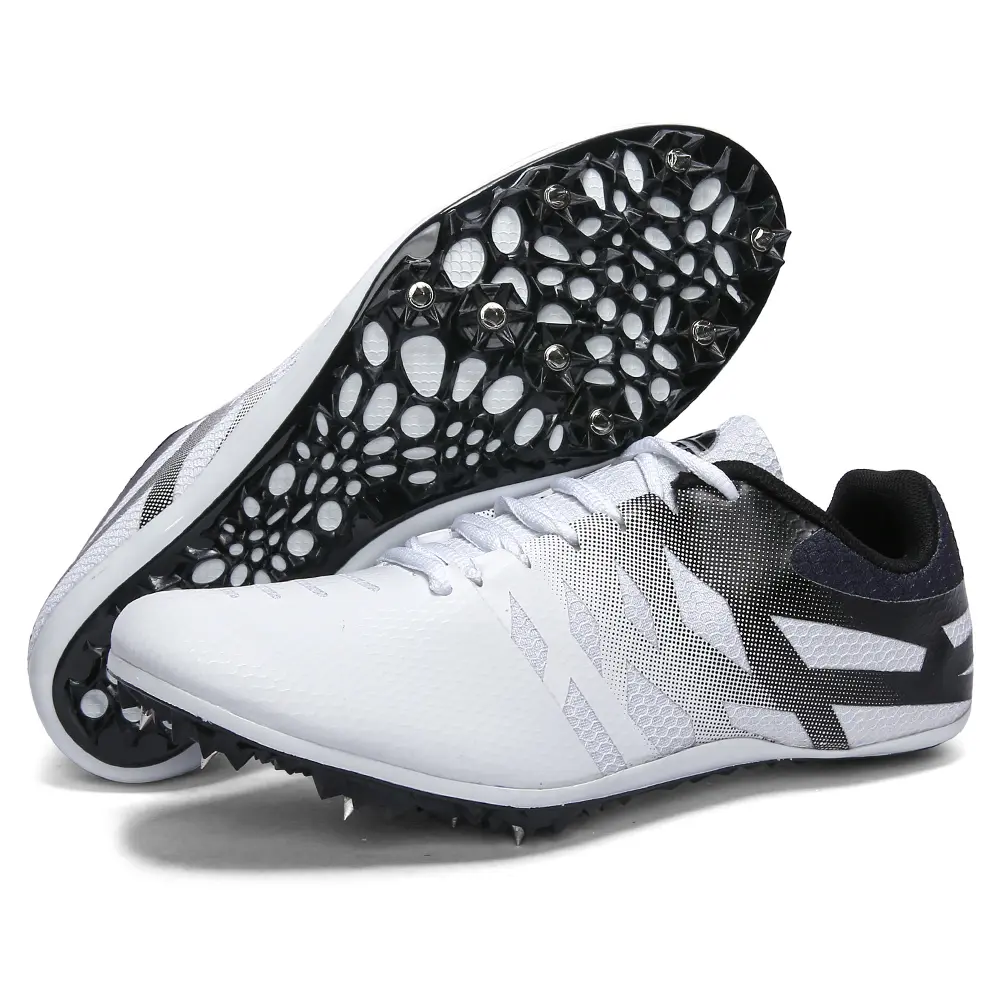 Track & Field Shoes for Men, Women, and Kids — Professional 8-Stud Racing Shoes: Breathable Lightweight Sprint Shoes, Seasonal Clearance Sale