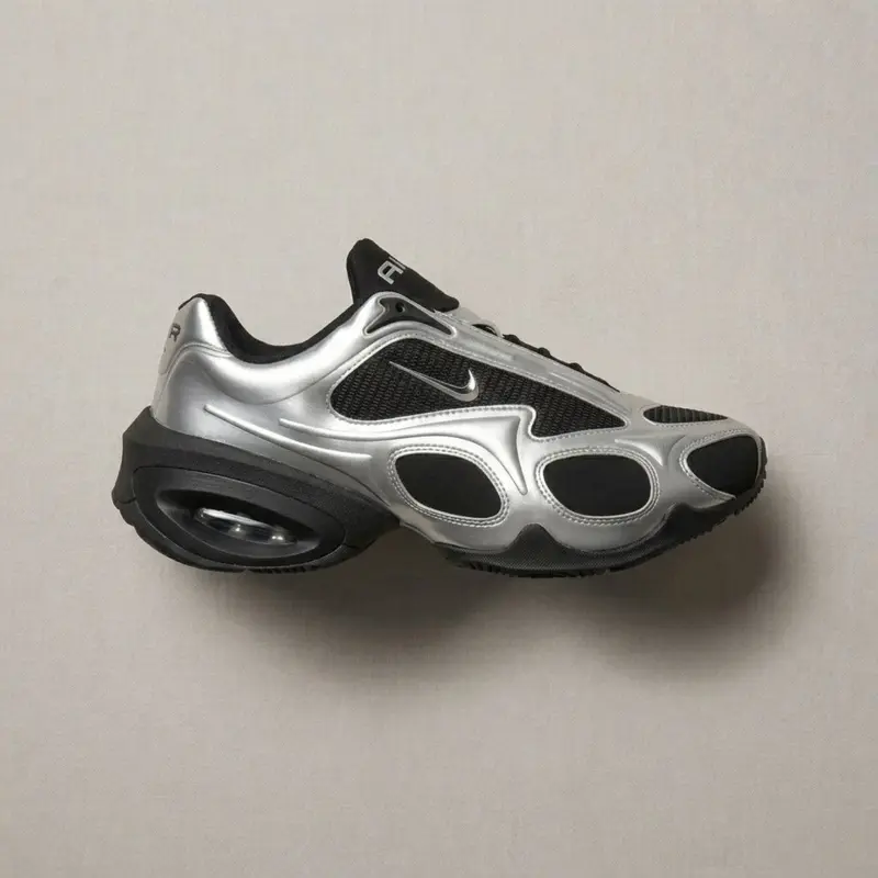 Nike Air Max Muse Black Metallic Silver FV1920-001 Women's Fashion Shoes New