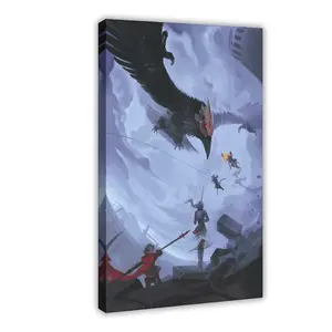 Anime Poster RWBY 21 bedroom canvas posters, hall wall art, bathroom canvas posters, home poster decoration