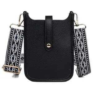 Julia Buxton Hobo Cellphone Vegan Leather Crossbody