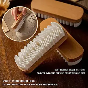 New suede brush cleaning brush nubuck leather eraser and soft rubber shoe brush reusable sports shoes suede cleaning tools for home use.