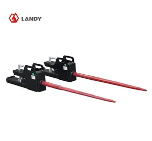 Quick-Attach Bale Spear for Tractor - Handle Hay Bales Like a Pro