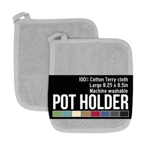 Terry Potholder & Hot Pad 2-Pack Heat SafeXL