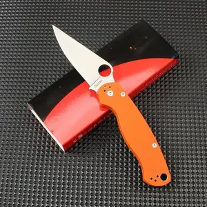 C81 Folding Pocket Knife - EDC Everyday Carry Tool with Sharp Stainless Steel Blade for Outdoor Camping, Hiking, Survival & Daily Use