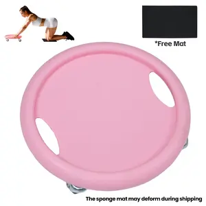 Ab Rollers  Abdominal and Core Coaster Strength Workout Trainer with 4 Rollers Ab Rollers Wheel Exercise Equipment for Home Ab Fitness Machine