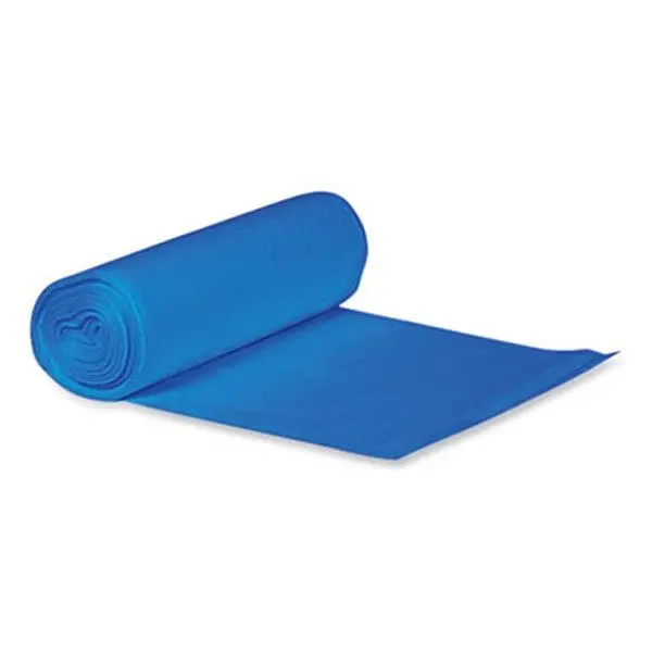 212 MAIN Heritage Eco-Friendly Recyclable Trash Bags - 38x58 in, 60 Gal Recycled Blend Max Capacity, Blue Can Liners for Cans, Kitchen Home Care Supplies with Right-Sized Dimensions