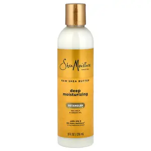 SheaMoisture Raw Shea Butter, Deep Moisturizer, Detangler, 8 fl oz (236 ml)