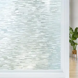 Frosted Glass Window Privacy Film, Static Cling Window Film, Heat Insulation Window Film, Sun Shade Film for Home Door Office