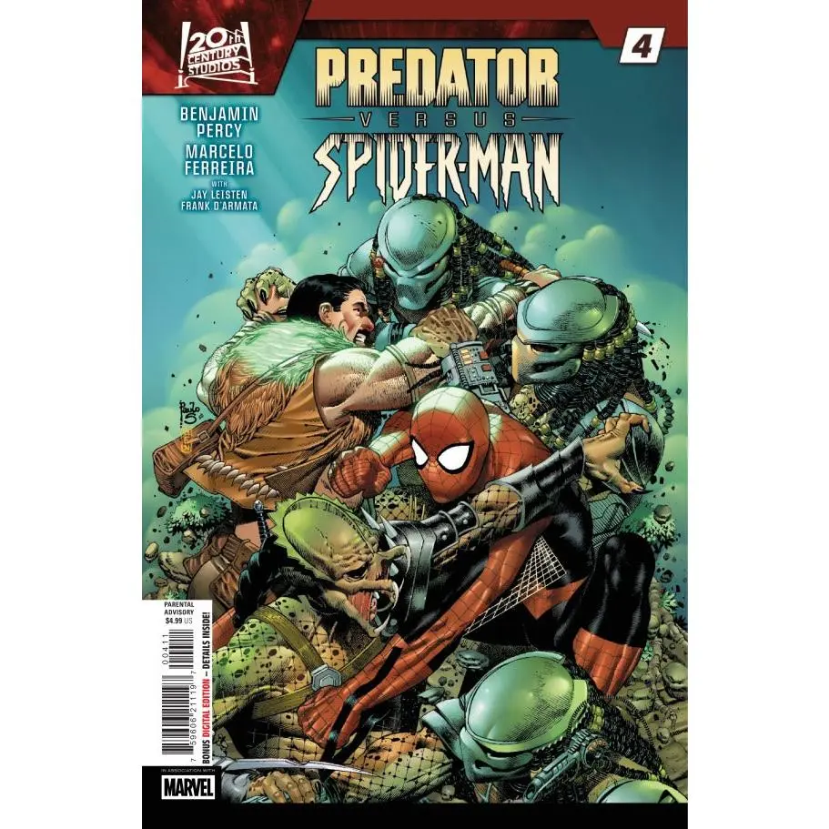 Predator vs. Spider-Man #4 (July 2025) | Marvel Comics