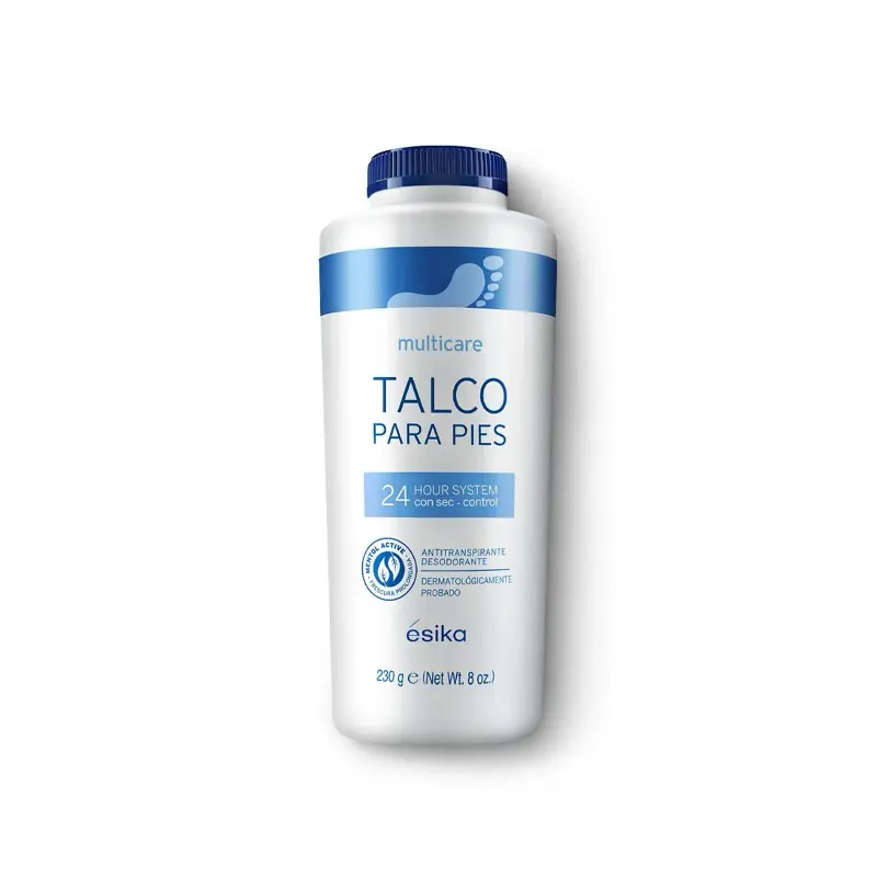 Esika Multicare talco para pies  500gramos