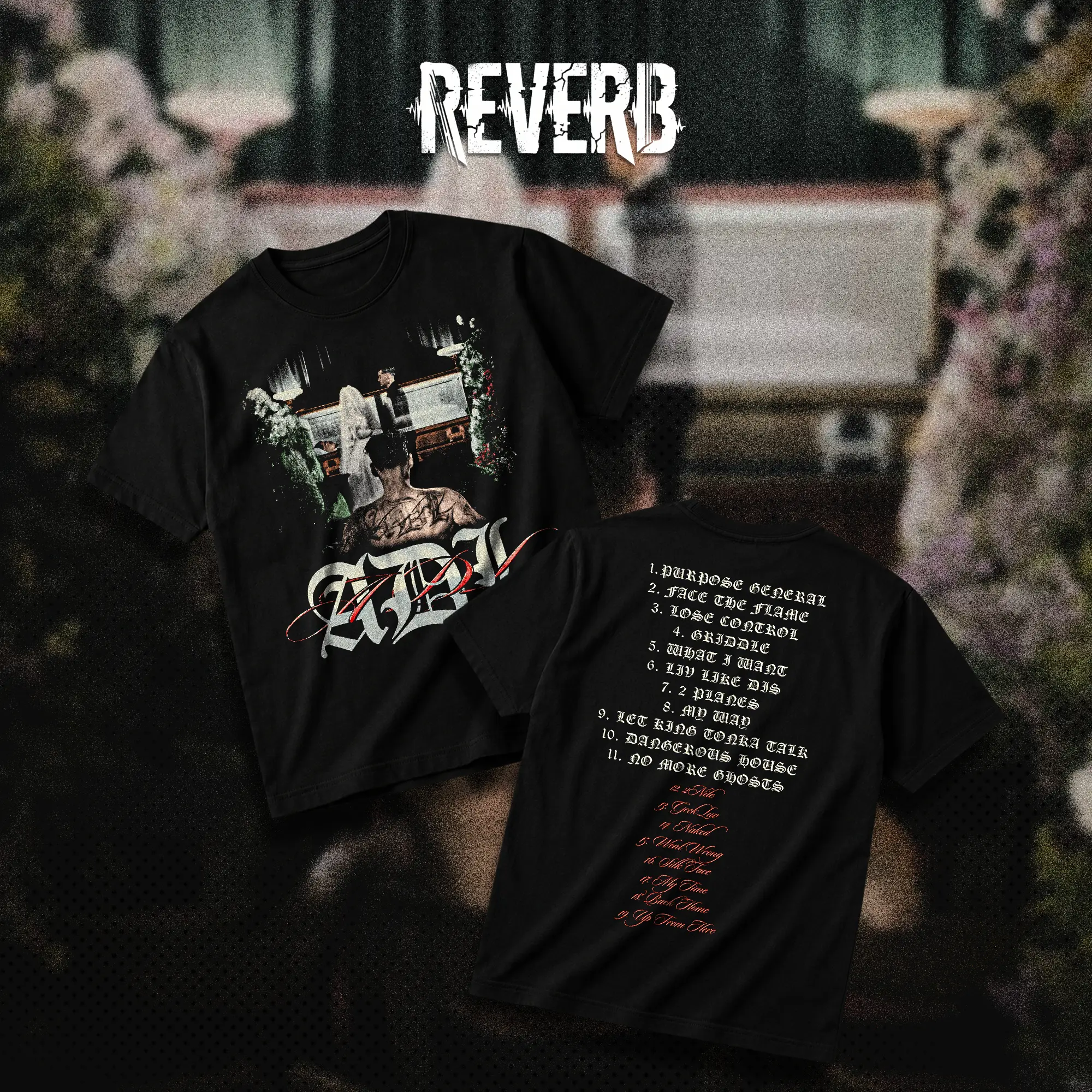 [REVERB] Yeat ADL Comfort Colors, Basic T‑Shirt, A Dangerous Lyfe Graphic Tee, Underground Rage Rap Streetwear, Concert Merch, Gift for Fans