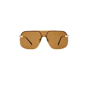 AIRE Venatici Sunglasses in Gold & Brown Mono