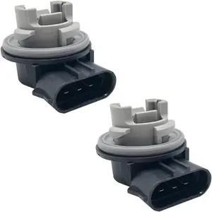 Turn Signal Light Bulb Socket, Light Socket Wire Harness Holder, F1TZ-13411-F Compatible with F150, LED Bulb Tail Brake Light Lamp Holder, Automotive Replacement Accessories