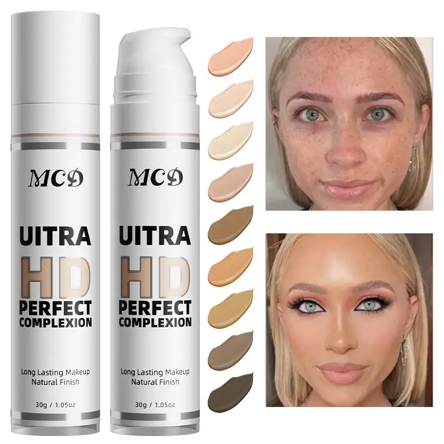 9 shades Long Lasting Concealer, 1 Count Waterproof Liquid Concealer, Full Coverage Makeup Cream, Makeup Product for Women & Girls, Cosmetic