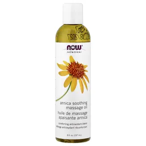 NOW Foods Solutions, Arnica Soothing Massage Oil, 8 fl oz (237 ml)