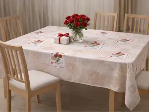 Valentine's Day Rose Tablecloth