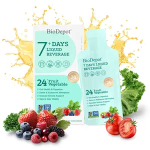 BioDepot Colon Cleanse Dietary Supplement - Daily Gut Health Support with Fruits, Vegetables, Herbal Extracts for Health & Herbal Supplements Needs