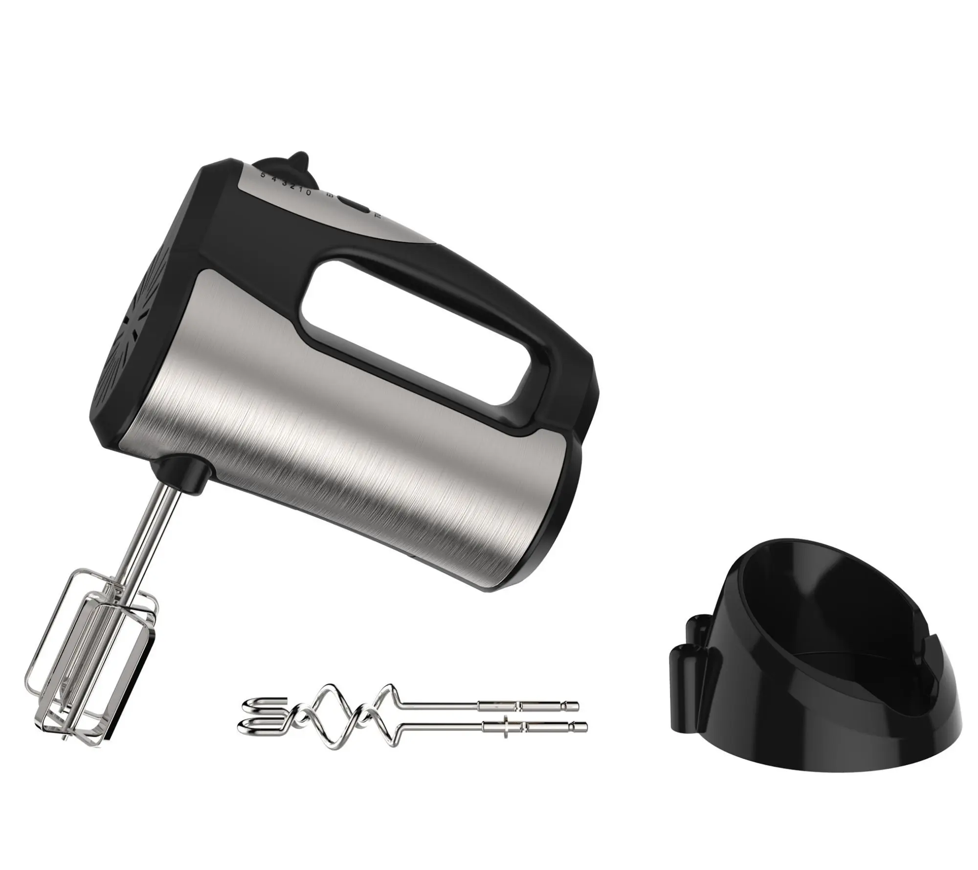 Courant 250W 5-Speed Hand Mixer with Storage Stand