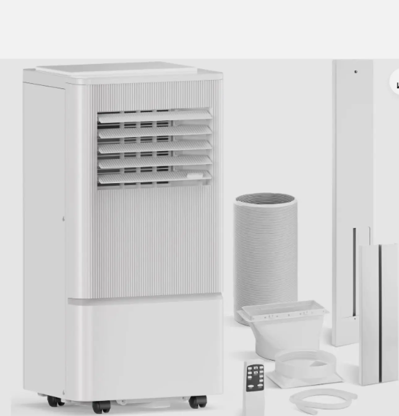 14000 BTU Portable Air Conditioner 3-in-1 Air Cooler w/Dehumidifier & Fan Mode