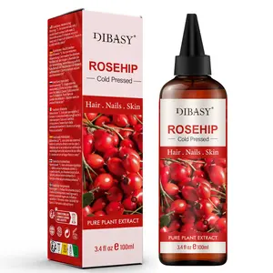 Organic Rosehip Seed  percent Pure and Natural Cold Pressed Unrefined Rosehip  nourish scalp dry body oil hexane free castor Moisturizing Firming Body Massage Oil