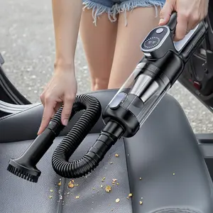 Lightweight Handheld Vacuum Cleaner Wireless One-button Dust Removal Suction and Blowing in One High-power Portable Large Suction Mini Handheld Usb Rechargeable Design Unrestricted, Handheld Car Vacuum
