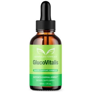GlucoVitalis Advanced Formula Liquid Supplement - Natrual Formula Blood Support Drops - 30 Servings Healthcare Edible