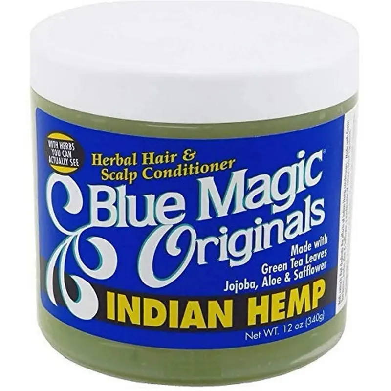 Blue Magic Indian Hemp 12 oz Hair grease Haircare